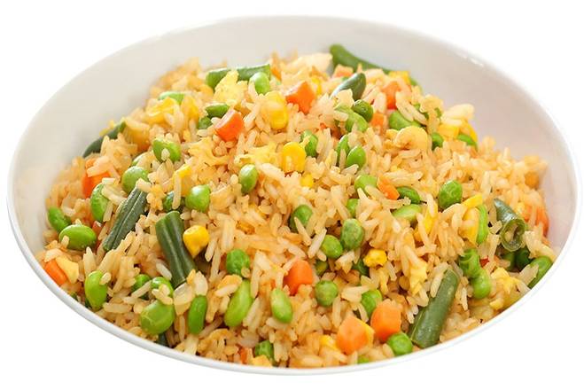 (Veg Fried Rice)素炒飯
